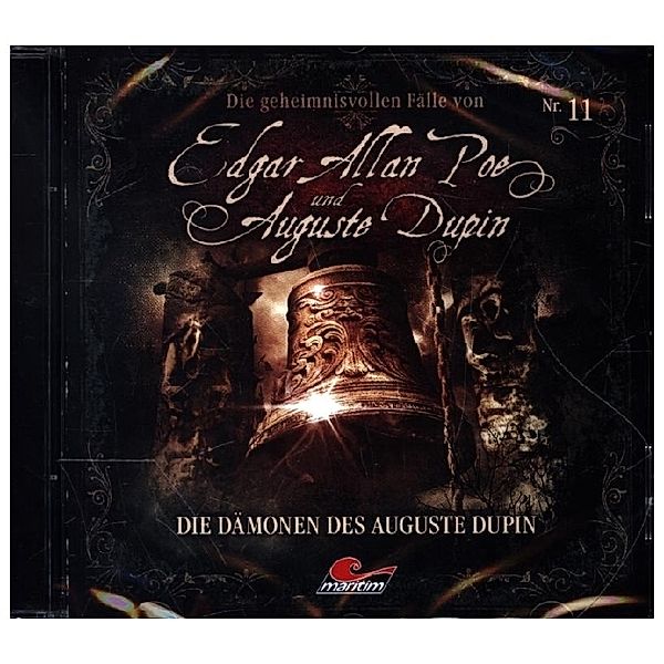 Die geheimnisvollen Fälle von Edgar Allan Poe und Auguste Dupin - Die Dämonen Des Auguste Dupin,1 Audio-CD, Edgar Allan Poe, Auguste Dupin