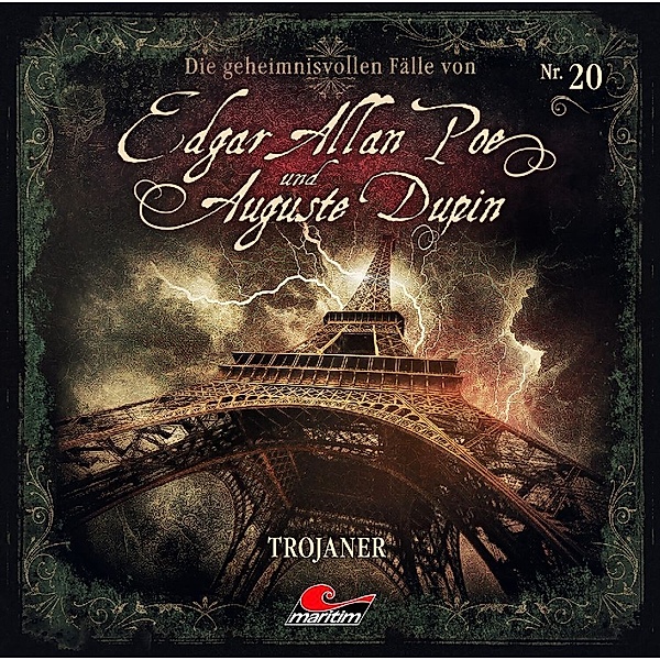Die geheimnisvollen Fälle von Edgar Allan Poe und Auguste Dupin - Trojaner,1 Audio-CD, Edgar Allan Poe, Augustine Dupin