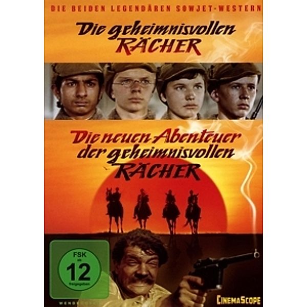 Die geheimnsivollen Rächer & Die neuen Abenteuer der geheimnisvollen Rächer, Pavel Blyakhin, Edmond Keosayan, Sergei Yermolinsky Edmond Keosayan, Artur Makarov