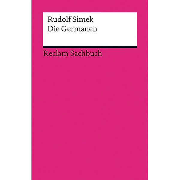 Die Germanen, Rudolf Simek