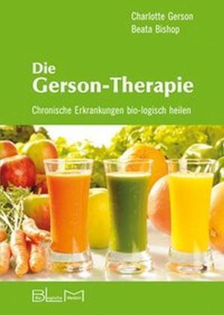 Die Gerson Therapie Buch Von Charlotte Gerson Versandkostenfrei Bestellen