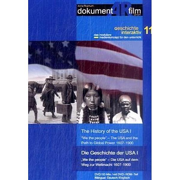 Die Geschichte der USA  / The History of the USA, 1 DVD.Tl.1