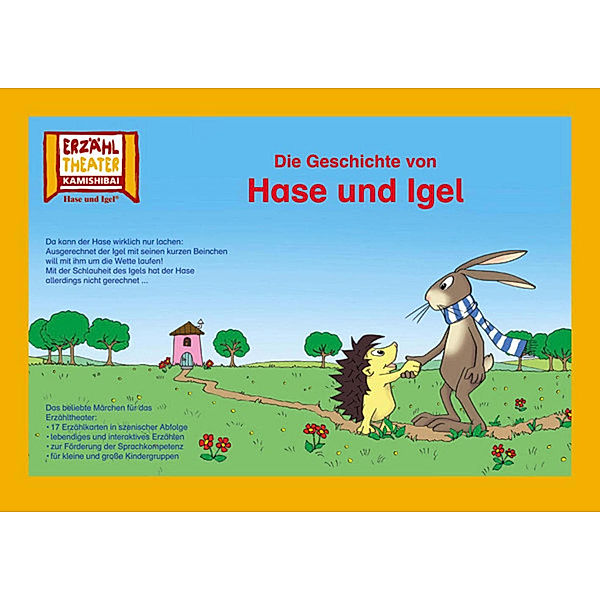 Die Geschichte von Hase und Igel / Kamishibai Bildkarten, Johann Brandstetter, Martina Mair