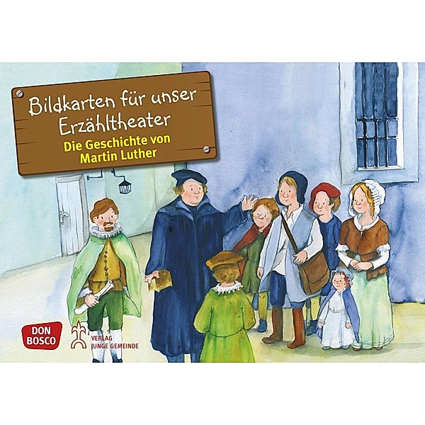 Die Geschichte von Martin Luther, Kamishibai Bildkartenset, Susanne Brandt