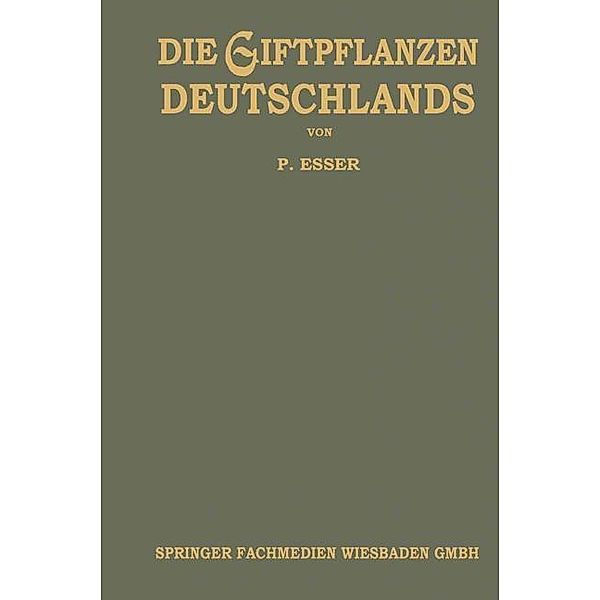 Die Giftpflanzen Deutschlands, Elizabeth A. Dauncey