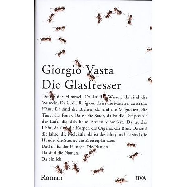 Die Glasfresser, Giorgio Vasta