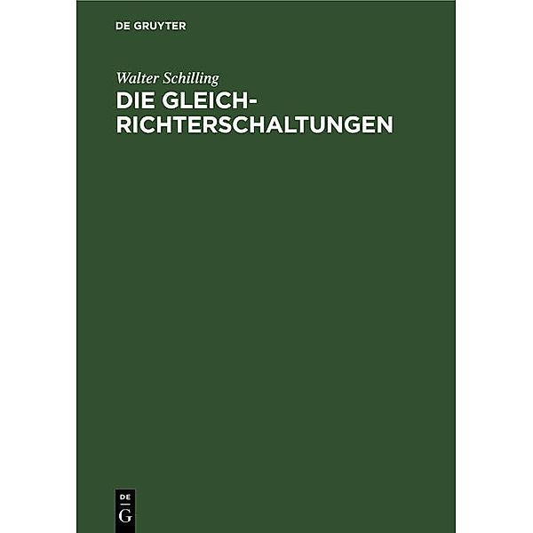Die Gleichrichterschaltungen / Jahrbuch des Dokumentationsarchivs des österreichischen Widerstandes, Walter Schilling
