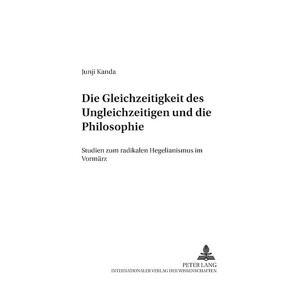 Die Gleichzeitigkeit des Ungleichzeitigen und die Philosophie, Junji Kanda