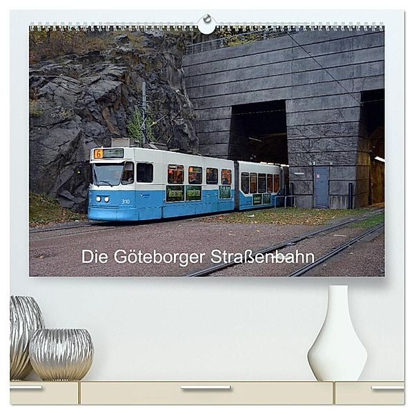 Die Göteborger Straßenbahn (hochwertiger Premium Wandkalender 2024 DIN A2 quer), Kunstdruck in Hochglanz, Wolfgang Gerstner