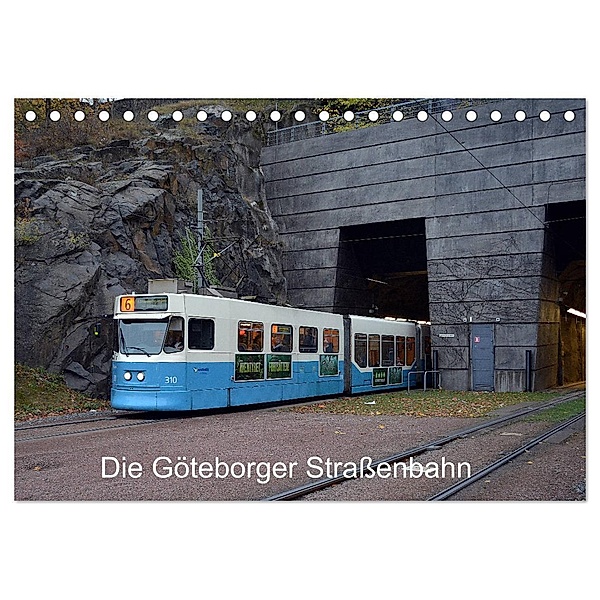 Die Göteborger Strassenbahn (Tischkalender 2024 DIN A5 quer), CALVENDO Monatskalender, Wolfgang Gerstner