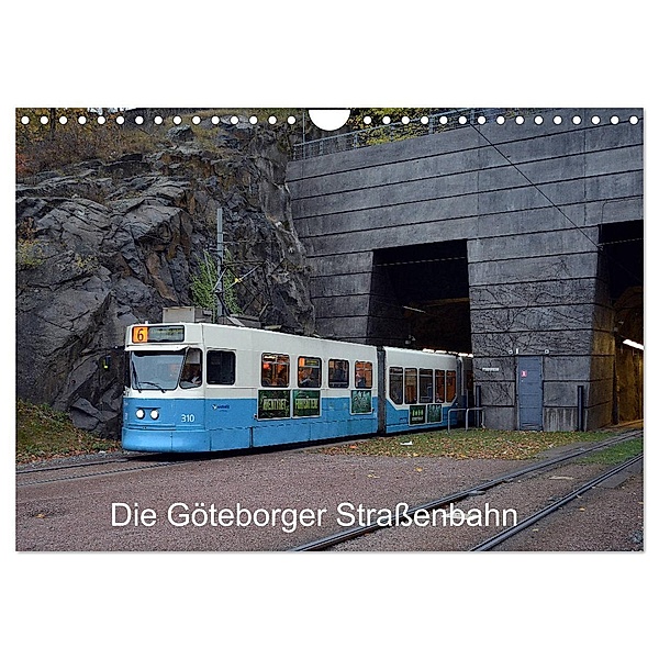 Die Göteborger Straßenbahn (Wandkalender 2024 DIN A4 quer), CALVENDO Monatskalender, Wolfgang Gerstner