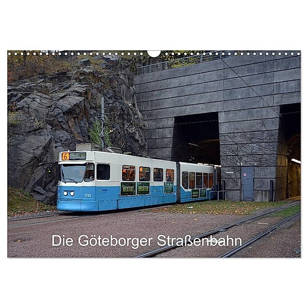 Die Göteborger Strassenbahn (Wandkalender 2024 DIN A3 quer), CALVENDO Monatskalender, Wolfgang Gerstner