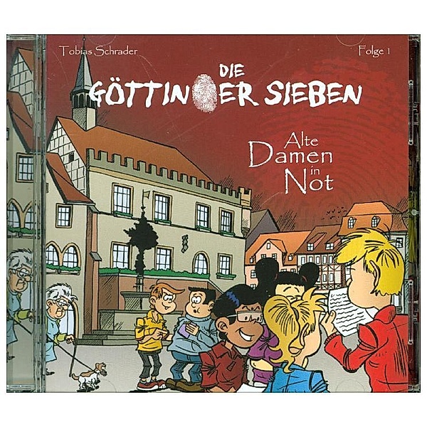 Die Göttinger Sieben - Alte Damen in Not,1 Audio-CD, Tobias Schrader