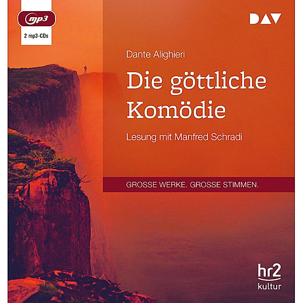 Die göttliche Komödie,2 Audio-CD, 2 MP3, Dante Alighieri