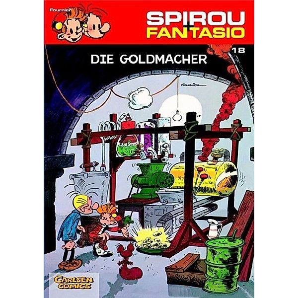 Die Goldmacher / Spirou + Fantasio Bd.18, Jean-Claude Fournier