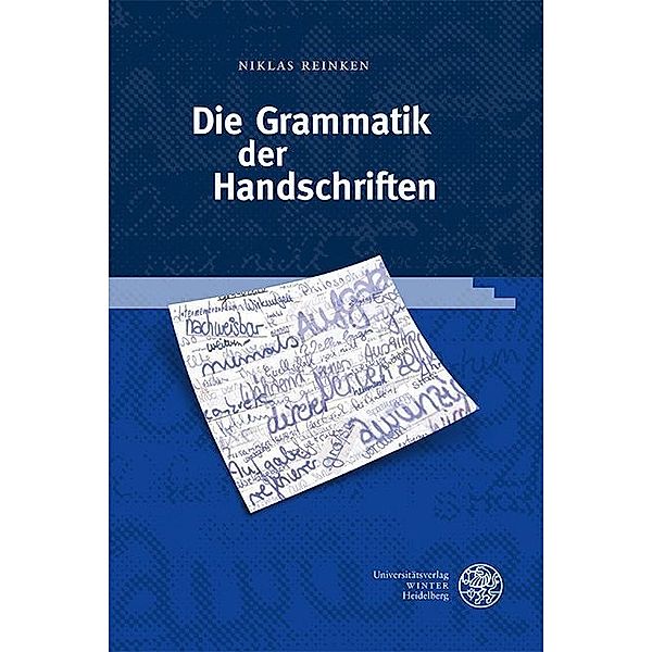 Die Grammatik der Handschriften, Niklas Reinken