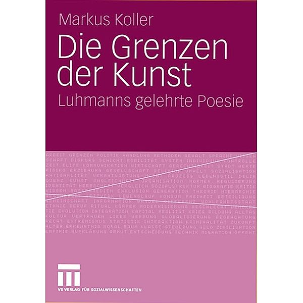 Die Grenzen der Kunst, Markus Koller