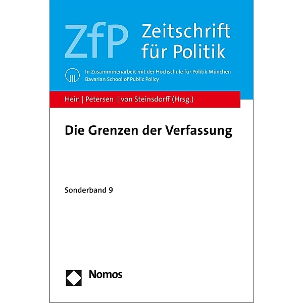 Die Grenzen der Verfassung / Sonderbände Zeitschrift für Politik