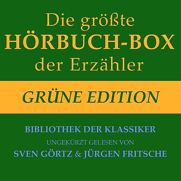 Die größte Hörbuch-Box der Erzähler: Grüne Edition, E.T.A. Hoffmann