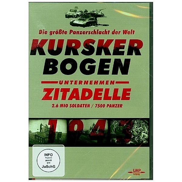 Die grösste Panzerschlacht der Welt - Kursker Bogen - Unternehmen Zitadelle,1 DVD