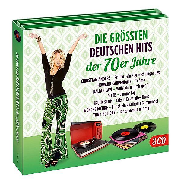 Die grössten deutschen Hits der 70er Jahre (Exklusive 3CD-Box), Diverse Interpreten