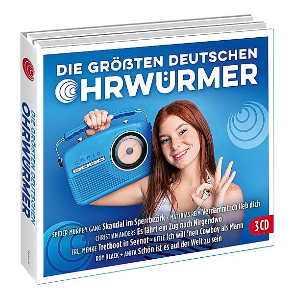 Die größten deutschen Ohrwürmer (Exklusive 3CD-Box), Diverse Interpreten