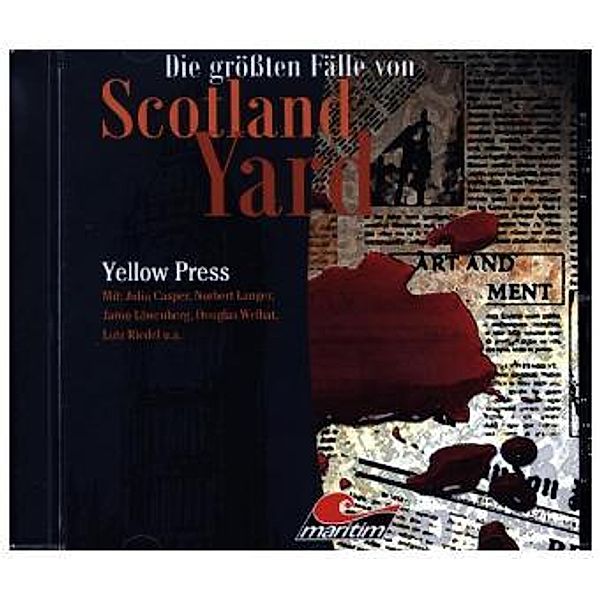 Die größten Fälle von Scotland Yard, 1 Audio-CD, Die größten Fälle von Scotland Yard