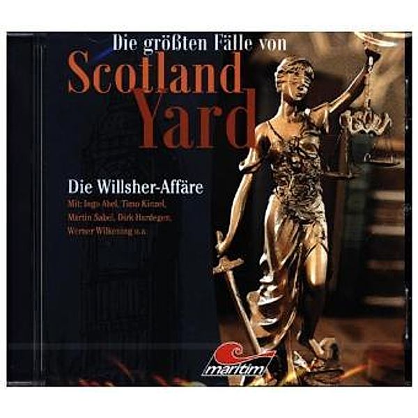 Die größten Fälle von Scotland Yard, 1 Audio-CD, Die größten Fälle von Scotland Yard