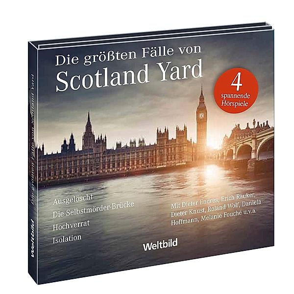 Die größten Fälle von Scotland Yard 5 - 4 CDs / Hörspiele, Andreas Masuth