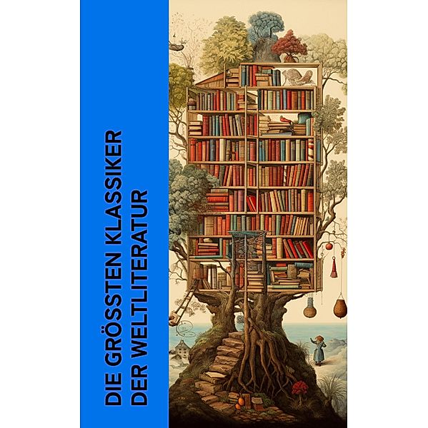 Die grössten Klassiker der Weltliteratur, Fjodor Michailowitsch Dostojewski, Jane Austen, Mary Shelley, Emily Brontë, Charlotte Brontë, William Shakespeare, D. H. Lawrence, Walt Whitman, Herman Melville, Robert Louis Stevenson, Mark Twain, Lord Byron, Walter Scott, Alexander Sergejewitsch Puschkin, Leo Tolstoi, Nikolai Gogol, Charles Baudelaire, Arthur Rimbaud, Edmond Rostand, Jean Giraudoux, André Gide, Arthur Schopenhauer, Victor Hugo, Heinrich Heine, Friedrich Schiller, Johann Wolfgang von Goethe, Wilhelm Grimm, Gottfried von Strassburg, Wolfram Von Eschenbach, E. T. A. Hoffmann, Annette von Droste-Hülshoff, Dante Alighieri, Giovanni Boccaccio, Giacomo Leopardi, Luigi Pirandello, Niccolo Machiavelli, Miguel Cervantes De Saavedra, Pedro Calderón de la Barca, Vicente Blasco Ibañez, Knut Hamsun, Friedrich Nietzsche, Homer, Äsop, Herodot, Franz Kafka, Thukydides, Xenophon, Platon, Aristoteles, Tacitus, Konfuzius, Siddhartha Gautama Buddha, Marcus Tullius Cicero, Vergil, Ovid, Marcel Proust, Mark Aurel, Aurelius Augustinus, Jacob Grimm, Henrik Ibsen, Percy Bysshe Shelley, Charles Dickens