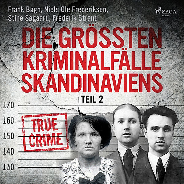 Die größten Kriminalfälle Skandinaviens - 2 - Die größten Kriminalfälle Skandinaviens - Teil 2, Frederik Strand, Niels Ole Frederiksen, Frank Bøgh, Stine Søgaard