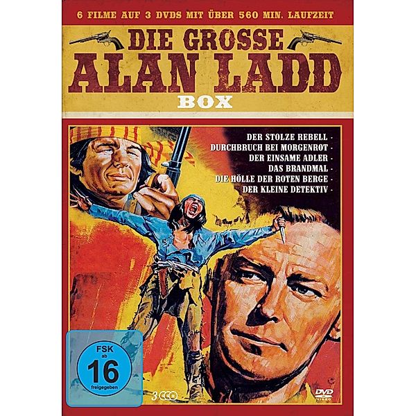 Die große Alan Ladd Box, Diverse Interpreten