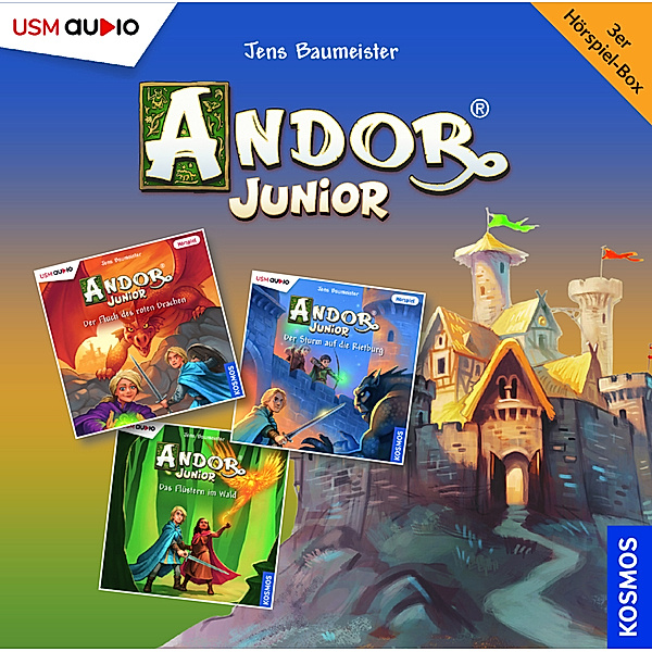 Die grosse Andor Junior Hörbox Folgen 1-3 (3 Audio CDs),3 Audio-CD, Jens Baumeister
