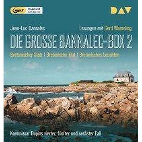 Die große Bannalec-Box 2, 3 Audio-CD, 3 MP3, Jean-Luc Bannalec