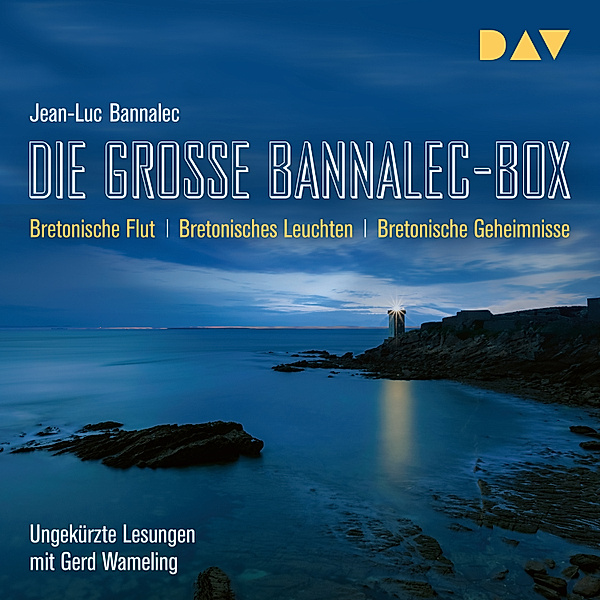 Die große Bannalec-Box (Bretonische Flut, Bretonisches Leuchten, Bretonische Geheimnisse), Jean-Luc Bannalec