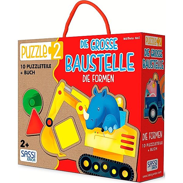 Die Grosse Baustelle - Die Formen (Kinderpuzzle)