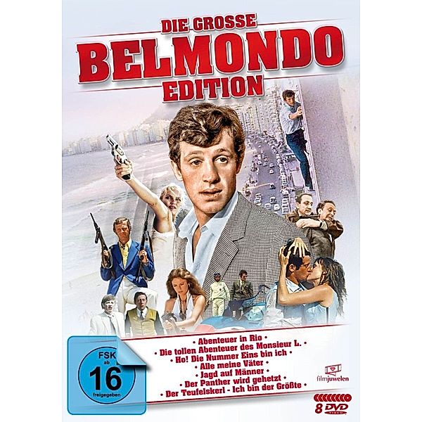 Die grosse Belmondo Edition, Jean-Paul Belmondo