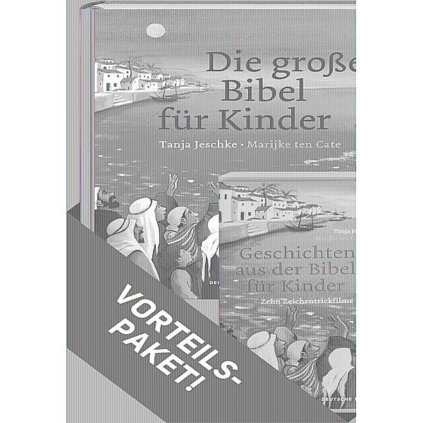 Die grosse Bibel für Kinder. Kombi-Paket (Buch + DVD), m. 1 Buch, m. 1 DVD, Tanja Jeschke