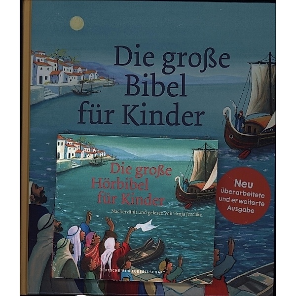 Die große Bibel für Kinder. Kombipaket (Buch + Hörbuch), m. 1 Audio-CD, m. 1 Buch, Tanja Jeschke
