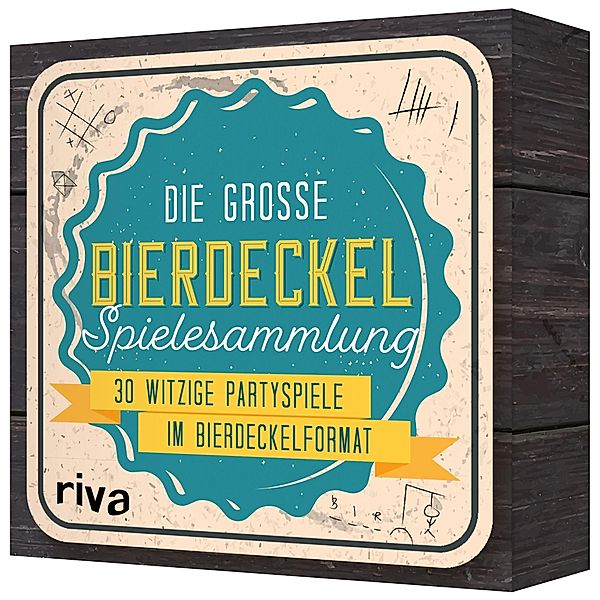 Die grosse Bierdeckel-Spielesammlung, riva Verlag