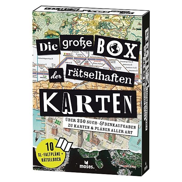 Die grosse Box der rätselhaften Karten, Elke Vogel