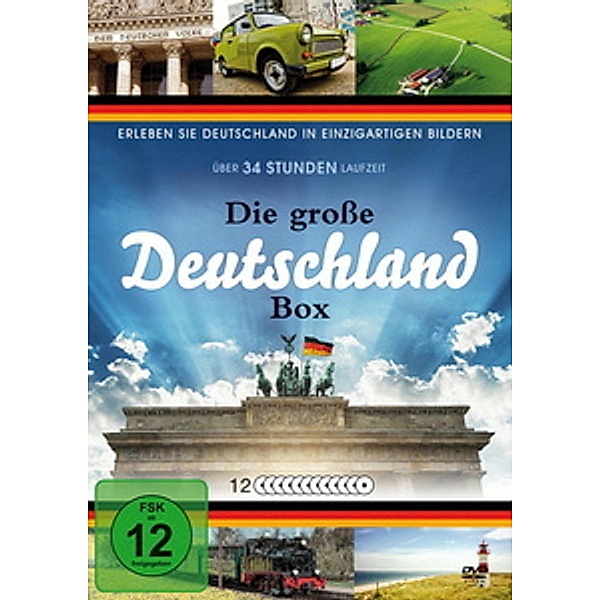 Die große Deutschland Box, Gr.Deutschland Box, 12DVD