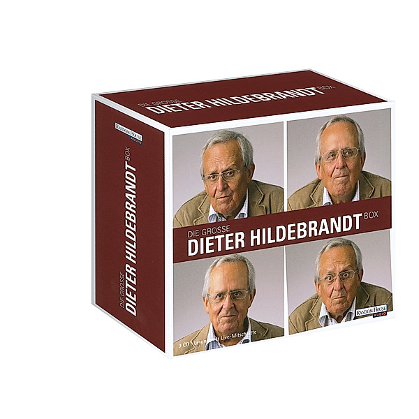 Die große Dieter Hildebrandt-Box,9 Audio-CDs, Dieter Hildebrandt