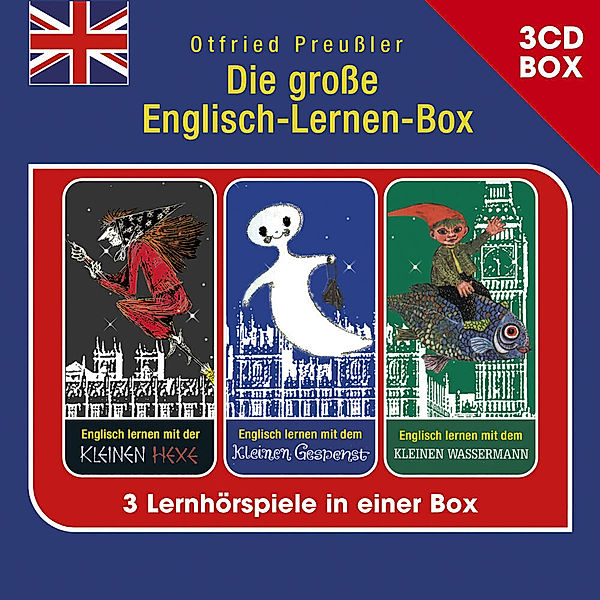 Die grosse Englisch-Lernen-Box - 3-CD Hörspielbox, 3 Audio-CDs,3 Audio-CD, Otfried Preussler