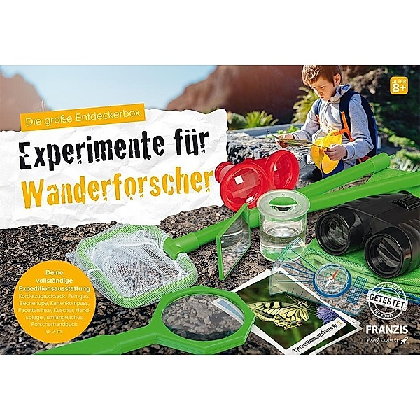 Die große Entdeckerbox: Experimente für Wanderforscher (Experimentierkasten), Margit Kleemann