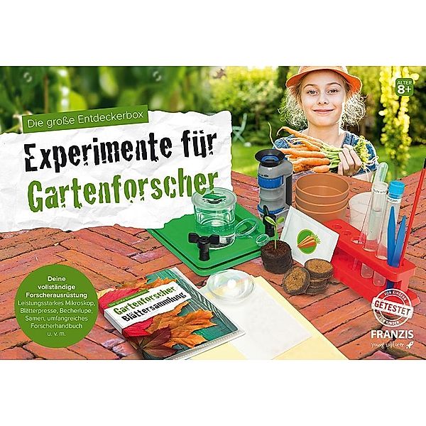 Die große Entdeckerbox: Experimente für Gartenforscher (Experimentierkasten), Bärbel Oftring