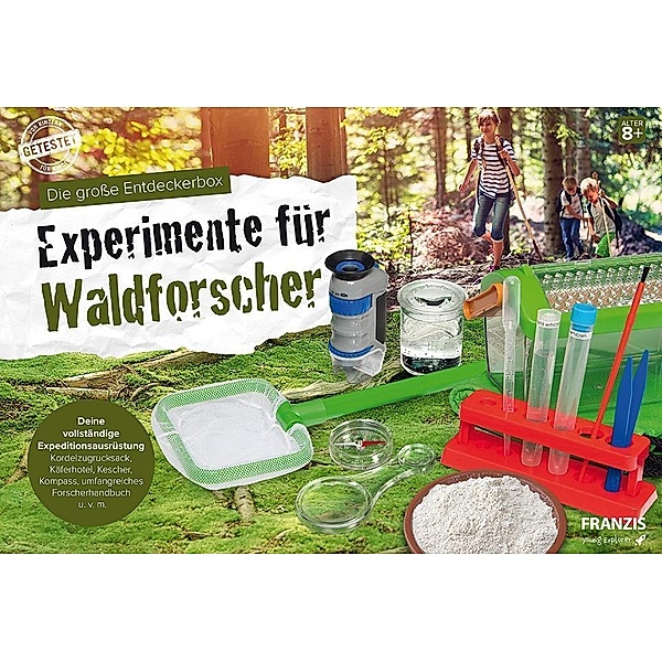 Die große Entdeckerbox: Experimente für Waldforscher (Experimentierkasten), Bärbel Oftring