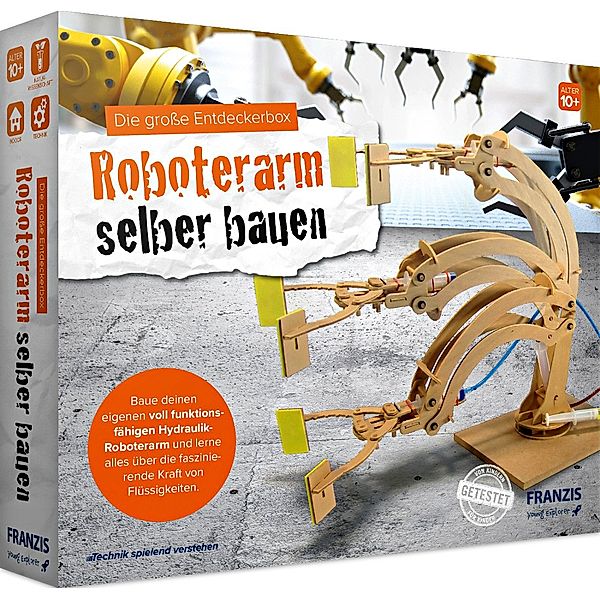 Die grosse Entdeckerbox: Roboterarm selber bauen, Thomas Riegler