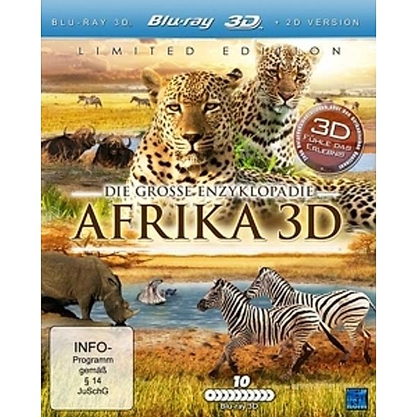 Die grosse Enzyklopädie Afrika 3D Limited Edition, N, A