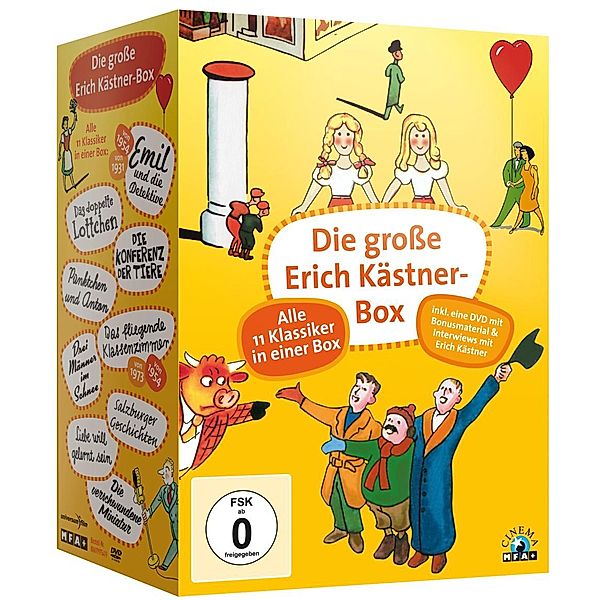 Die grosse Erich Kästner Box, Erich Kästner